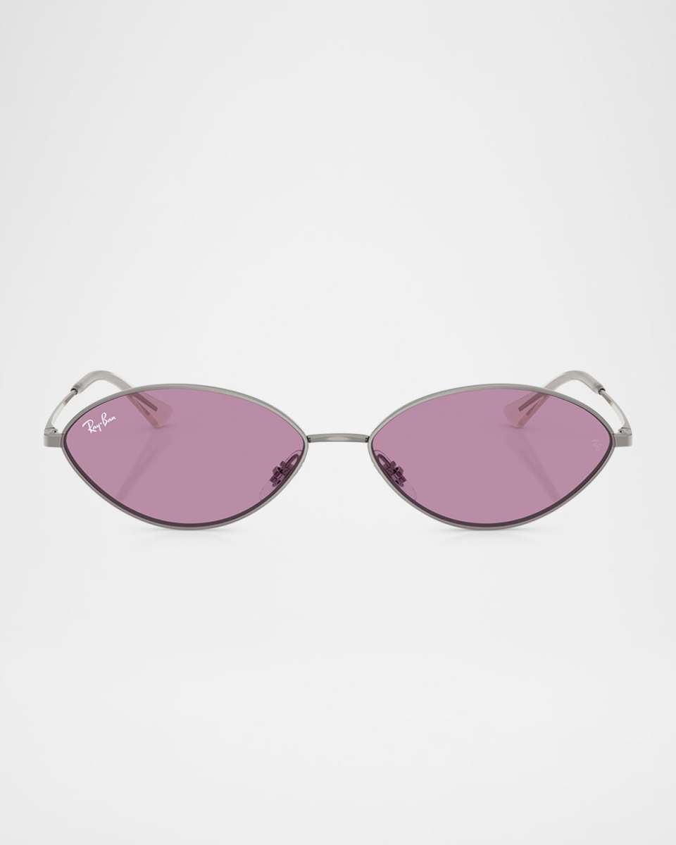 RB3757 Oval Metal Sunglasses